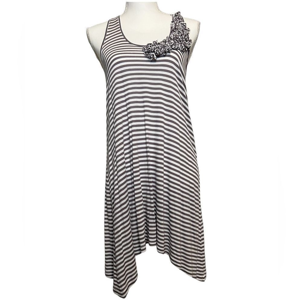 CABI STRIPED SLEEVELESS BLOUSE SIZE WOMENS SIZE SMALL STYLE 293